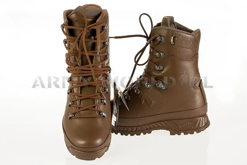 Buty Wojskowe Brytyjskie Zimowe Cold Wet Weather Brązowe Oryginał Demobil DB Do wyczerpania zapasów