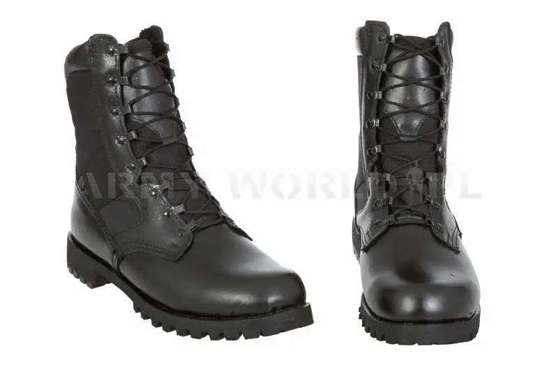 Buty Wojskowe Skórzane Wzór 926/MON Wersja Letnia Czarne Do wyczerpania zapasów