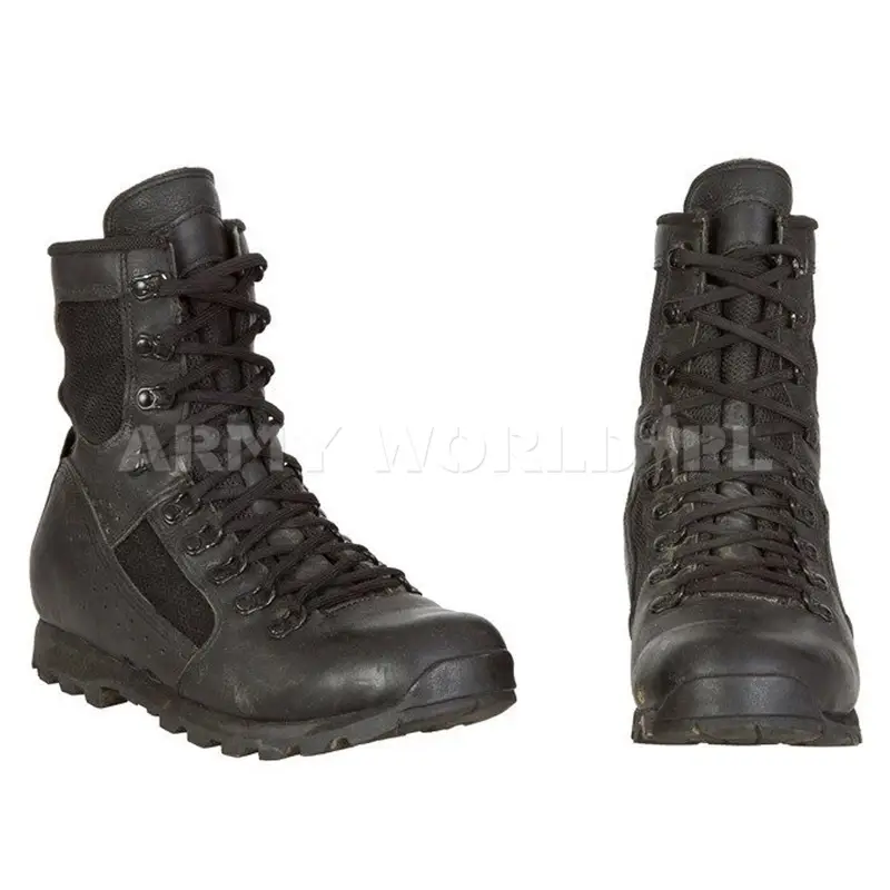 Łatwy zwrot Buty Skórzane Wojskowe 3795-01 Meindl Jungle Panama Oryginał Demobil DB