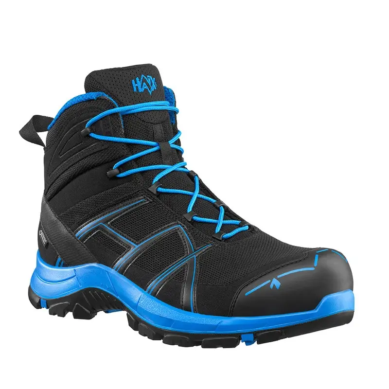 Buty Robocze Haix BLACK EAGLE Safety 40.1 Mid Gore-TexBlack / Blue (610015) Szybka wysyłka