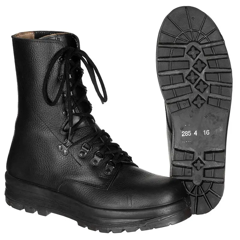 Nowy Buty Wojskowe Skórzane Szwajcarskie Oryginał Nowe