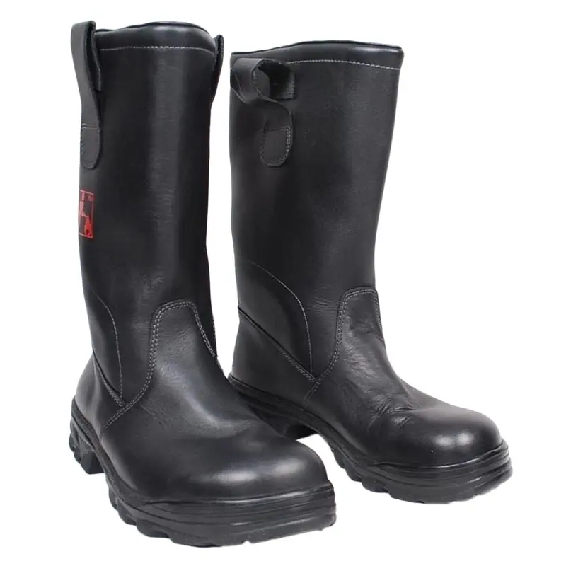 Buty Strażackie Skórzane Oficerki Czarne Oryginał Demobil DST Szybka dostawa