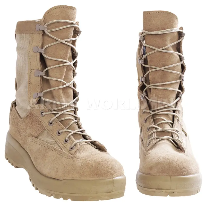 Popularny Buty Wojskowe US Army Pustynne 790V Gore-Tex Oryginał Demobil BDB