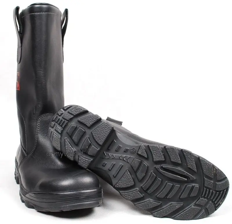 Buty Strażackie Skórzane Bundeswehr Oficerki Oryginał Nowe Zamów dziś