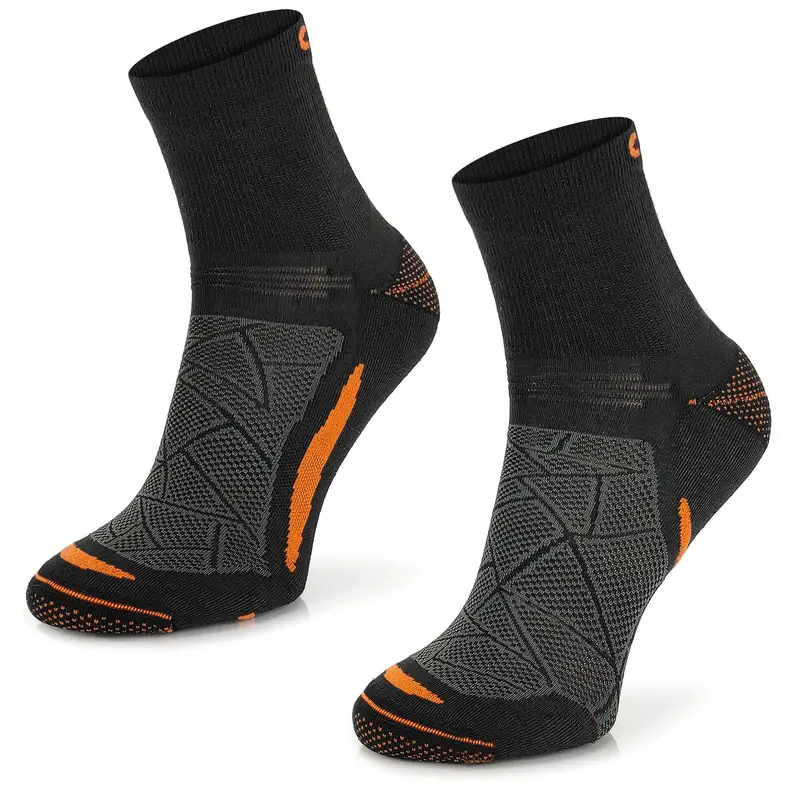 Wybór klientów Skarpety Ultra Light Trial / Hiking Quarter Sock Comodo Black Orange (TREUL02/02)