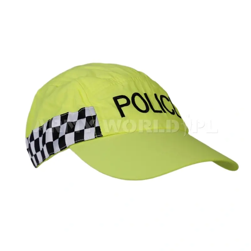Czapka Baseball Police Fluorescencyjna Żółta Oryginał Nowa Tylko dziś