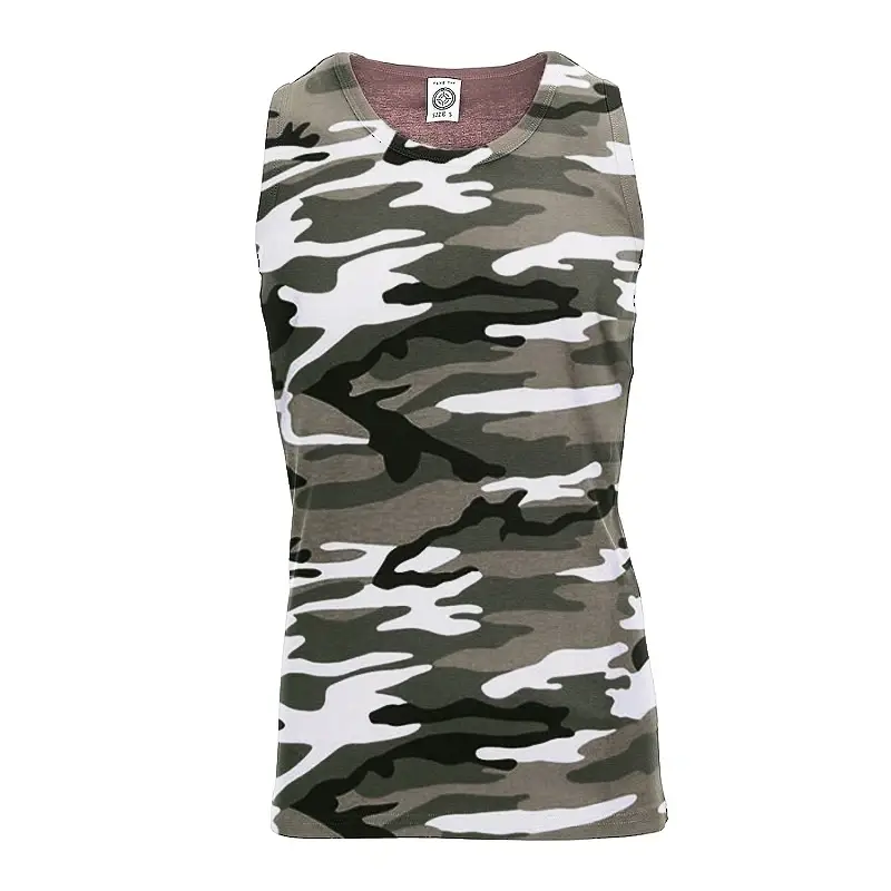 Promocja Podkoszulek Bawełniany Tank Top Męski Bawełniany Fostex Urban Powystawowy