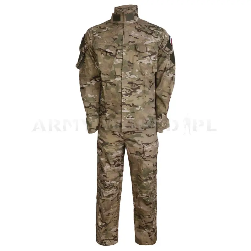 Bezpieczna płatność Mundur Ćwiczebny Letni WS 108/IWS Bluza + Spodnie Multicam Oryginał Nowy