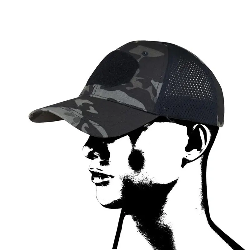 Czapka Z Daszkiem / Baseball Mesh CMG Multicam Black (CZ-TMC-MC-B) Ekspresowa dostawa