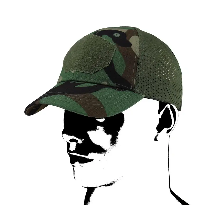 Czapka Z Daszkiem / Baseball Mesh CMG Woodland (CZ-TMC-WD) Tani