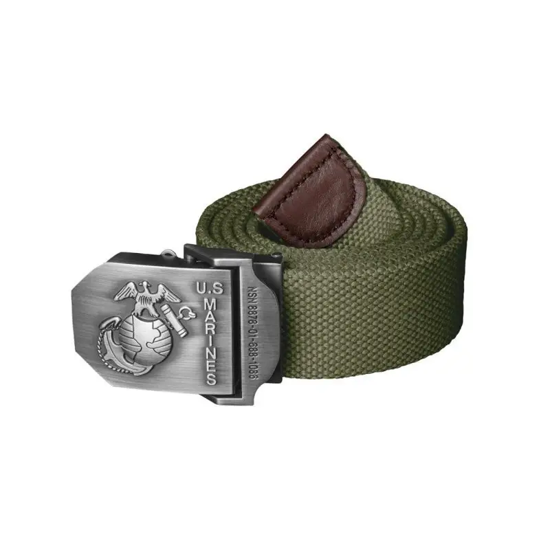 Kup teraz Pas Parciany Do Spodni Poliester US MARINES Olive (PS-USM-PO-02)