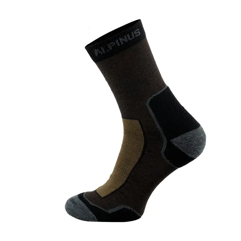 Bezpieczne zakupy Skarpety Trekkingowe Coolmax Merino Alpinus Sveg Brown (FI18442)