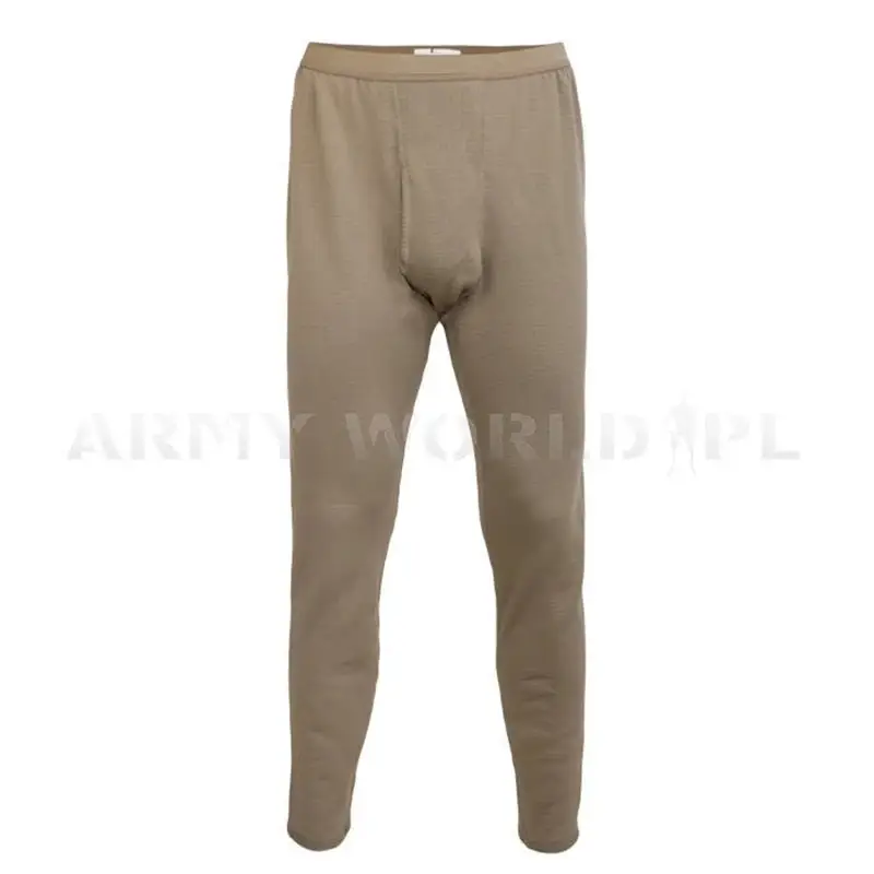 Bestseller Kalesony Termoaktywne US Army Cold Weather Level 2 GEN.III Polartec Khaki Oryginał Demobil II Gatunek