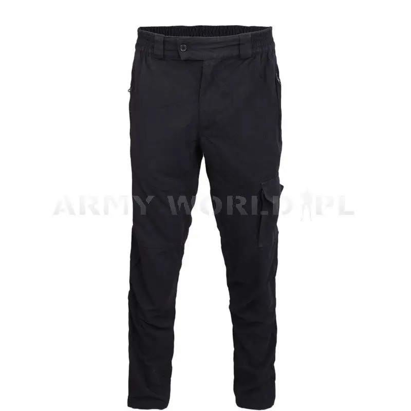 Nowość Spodnie Wojskowe Brytyjskie Metropolitan Softshell Ripstop Czarne Oryginał Nowe