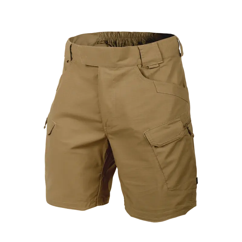 Popularny Bermudy / Krótkie Spodnie UTS8.5" PolyCotton Stretch Ripstop Helikon-Tex Coyote (SP-UTS-SP-11)