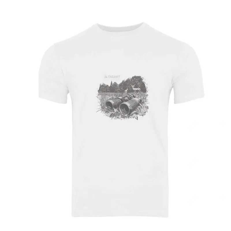Wyjątkowa oferta T-shirt Bawełniany FNT Bino Tagart Biały