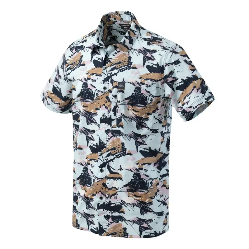 Oferta limitowana Koszula Hawajska z Krótkim Rękawem Helikon-Tex Pacific (KO-HAW-CB)