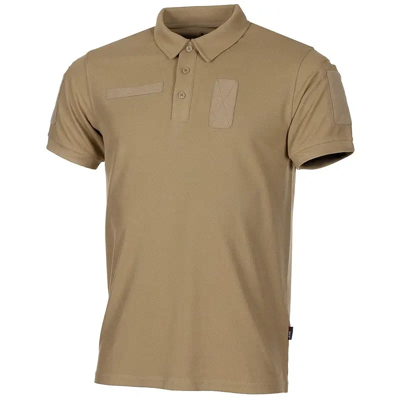 Koszulka Polo Tactical Coolmax MFH Coyote (00877R) Najlepsza cena