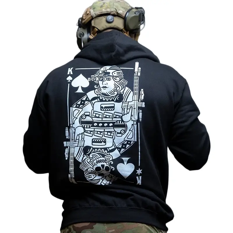 Cena promocyjna Bluza Hoodie King of Spades Brothers In Arms Black