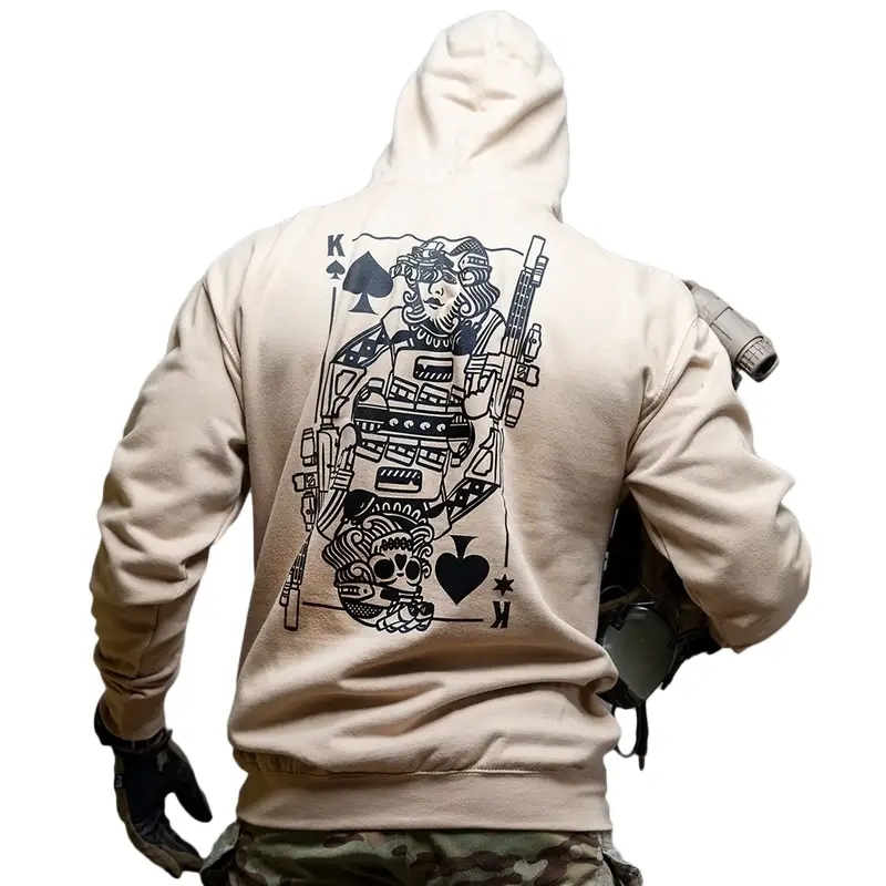 Bluza Hoodie King of Spades Brothers In Arms Sand Nowość