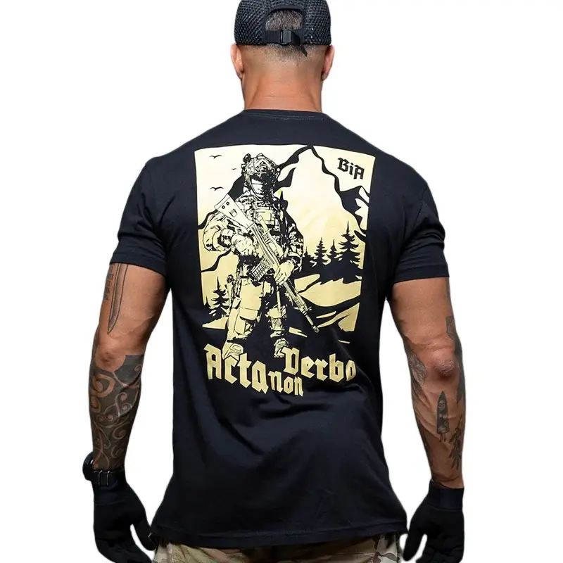 Rabat T-Shirt Acta Non Verba Brothers In Arms Czarny