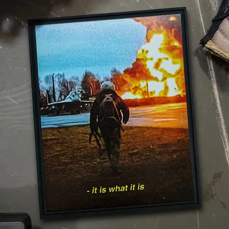Naszywka It Is What It Is Brothers In Arms Wysoka jakość