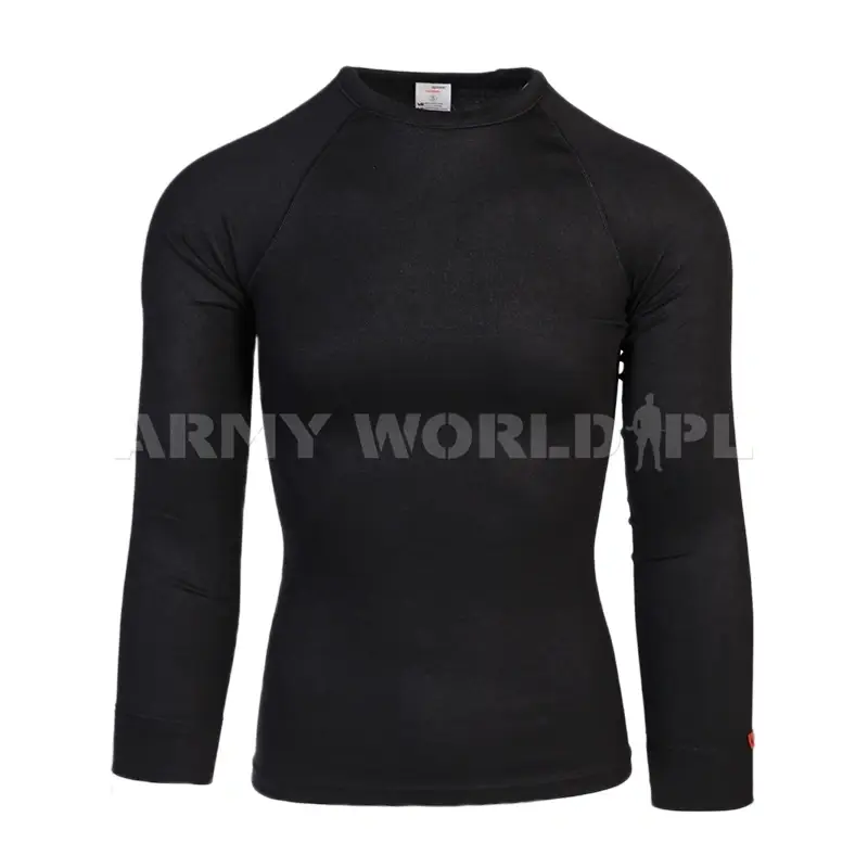 Łatwy zwrot Podkoszulek Wojskowy Thermal Black Spade Czarny Oryginał Nowy