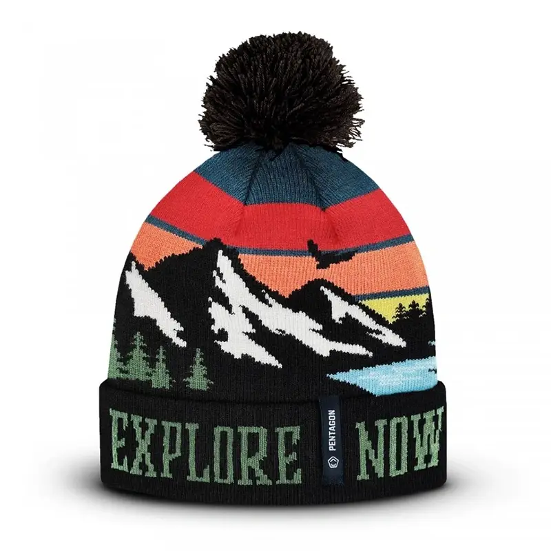 Okazja Czapka Sanctuary "Mountain" Knit Beanie Pentagon (K13060-MO)