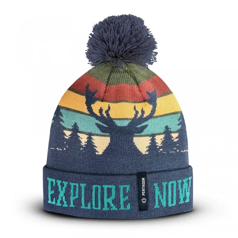 Szybka dostawa Czapka Sanctuary "Deer" Knit Beanie Pentagon (K13060-DE)