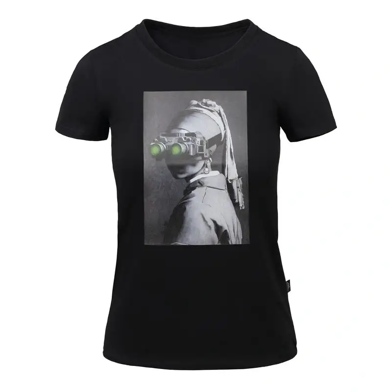 Dodaj do koszyka T-shirt Damski NVG Girl SlimHelikon-Tex Czarny (TS-NVG-CB-01)