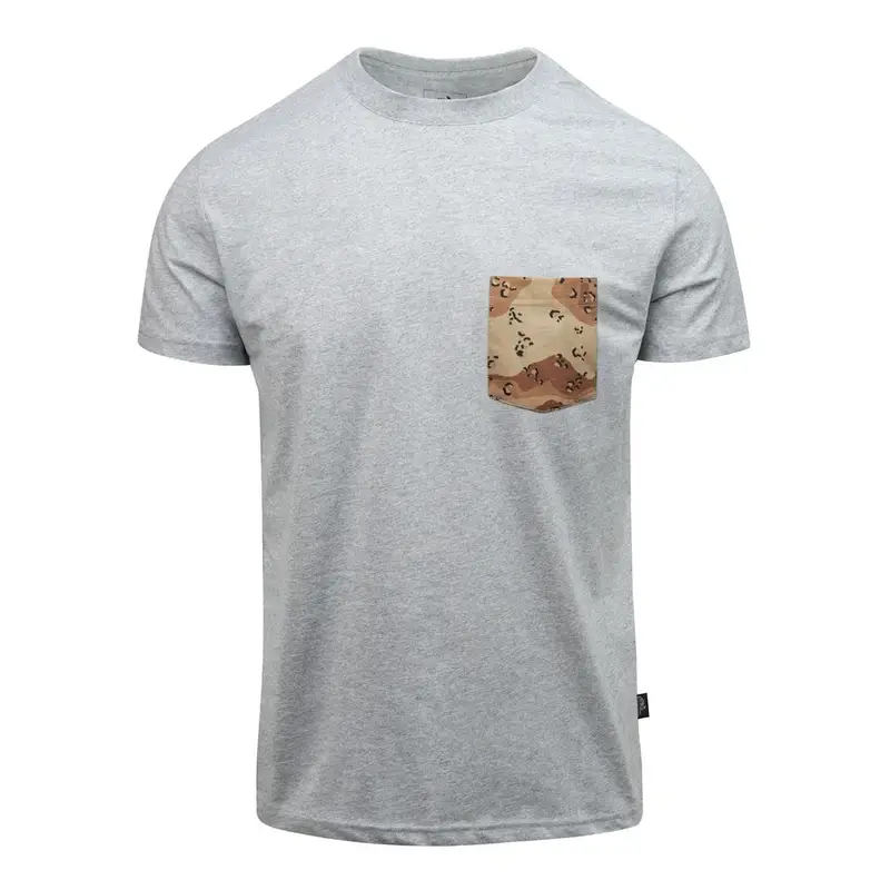 T-shirt 6 Color Desert Pocket Helikon‑TexMid Gredy Melange (TS-CDO-CO-2M) Cena promocyjna