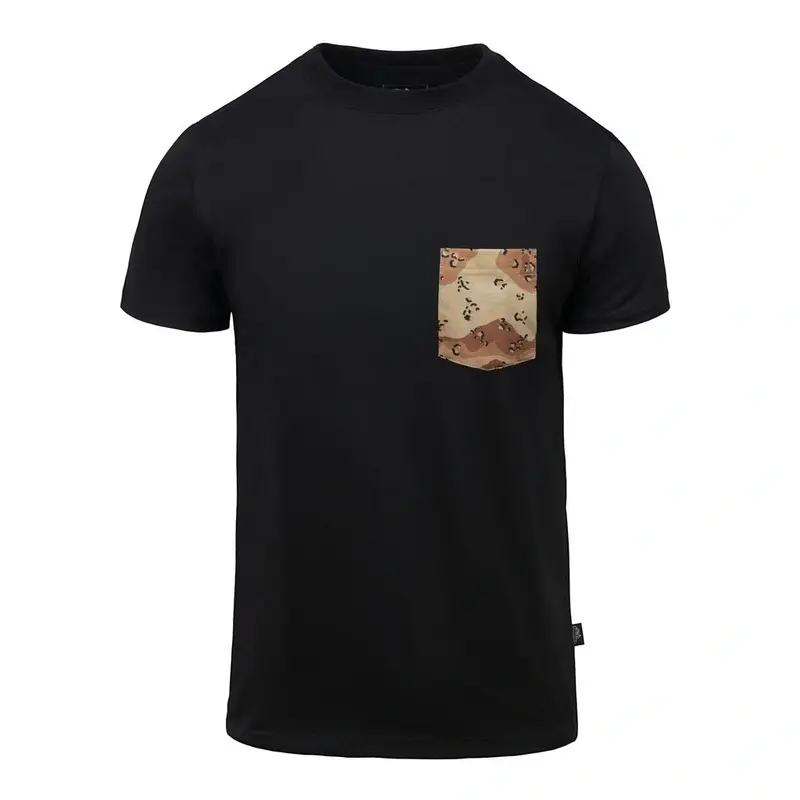 Kup teraz T-shirt 6 Color Desert Pocket Helikon‑Tex Czarny (TS-CDO-CO-01)
