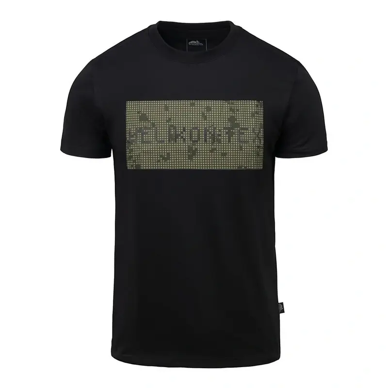 T-Shirt Helikon-Tex&Camo Czarny (TS-CAR-CO-01) Hit sprzedaży