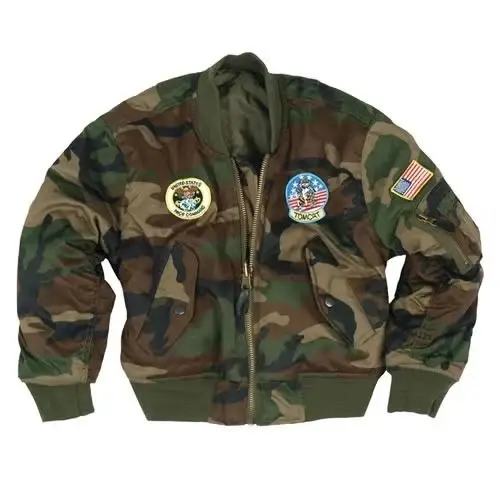 Kurtka Dziecięca Bomberka Flight Mil-Tec Woodland (12003520) Oferta limitowana