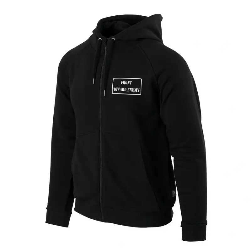 Wyprzedaż Bluza Z Kapturem Front Toward Enemy Hoodie Helikon-Tex Czarny (BL-FTE-CB-01)