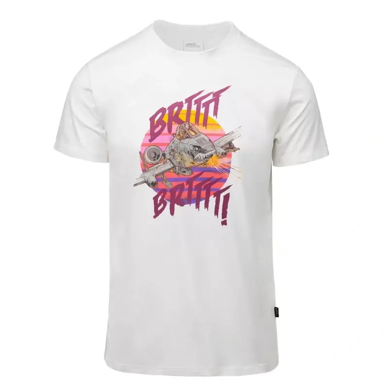Oferta limitowana T-Shirt A10 Warthog Helikon-Tex Biały (TS-ADZ-CO-20)
