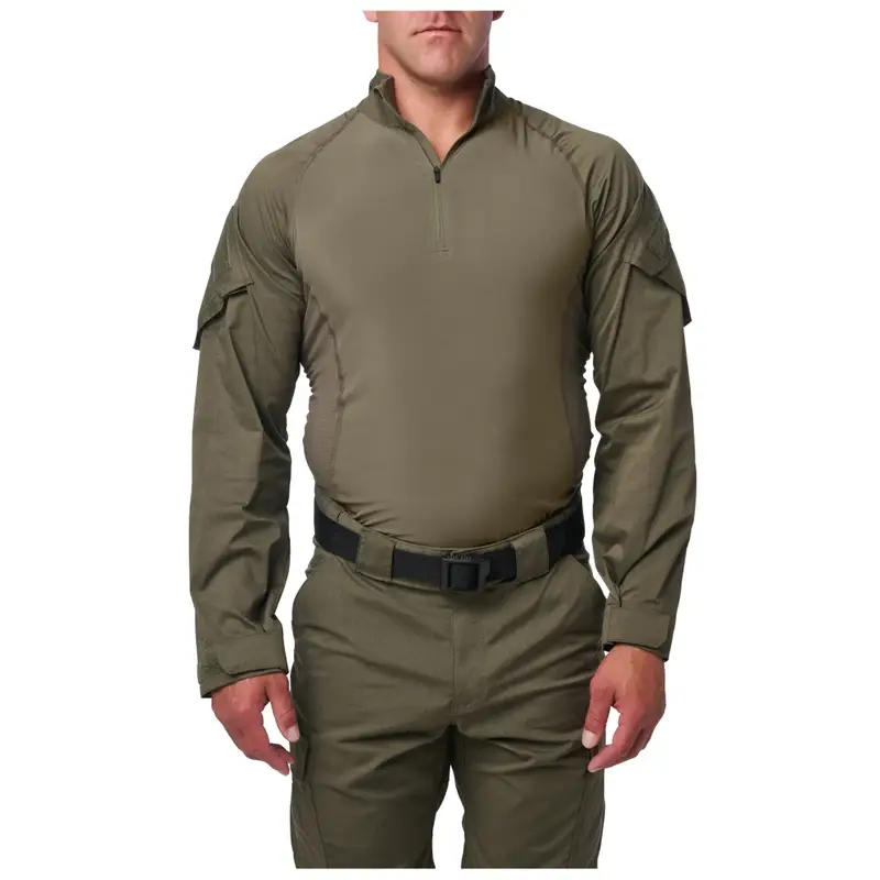 Koszula Taktyczna Pod Kamizelkę Combat Shirt Flex-Tac TDU 5.11 Ranger Green (72565ABR-186) Nowa Magazynowa Okazja