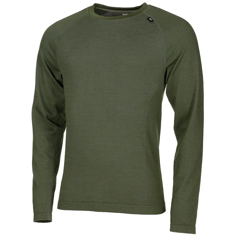 Hit sprzedaży Koszulka Termoaktywna MFH Merino 50 Olive (11420B)