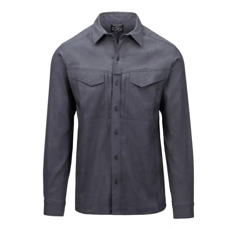 Koszula Taktyczna Defender Mk2 Pilgrim Długi Rękaw Helikon-Tex Subdued Blue (KO-DPG-SR-1X) Tylko dziś