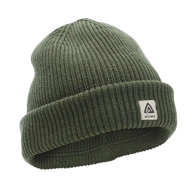 Nie przegap Czapka Wełniana Aclima Forster Cap Merino Olive
