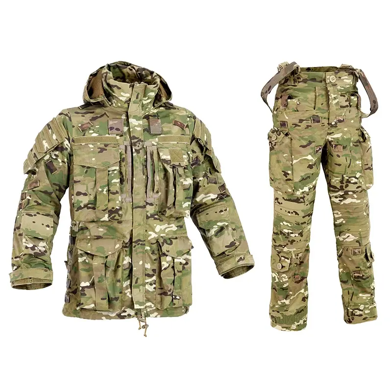 Mundur Taktyczny Kurtka + Spodnie DEFCON 5 Sniper Kit Multicam Cena promocyjna