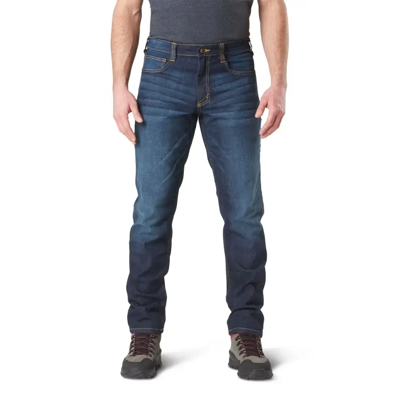 Spodnie Jeansowe Defender-Flex Slim Jean 5.11 Dark Wash Indigo (74465) Sprawdź teraz