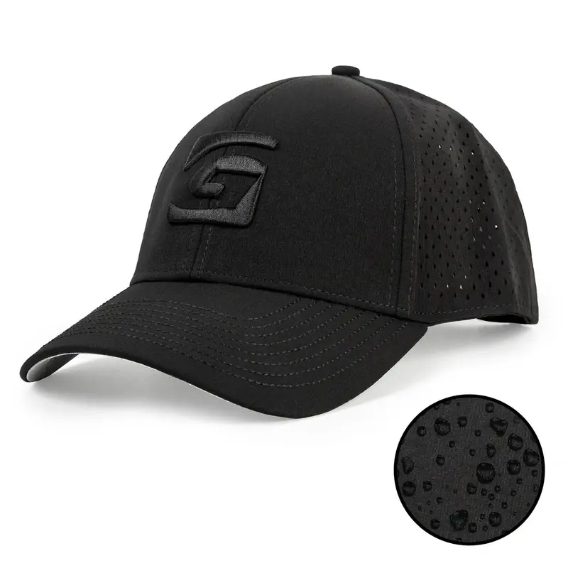 Czapka Z Daszkiem Graff Czarna (R-40-1) Premium