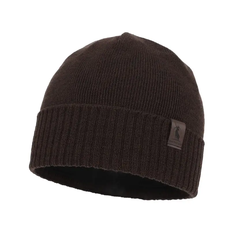 Czapka Zimowa Merino Hogan Agbo Brązowa Premium