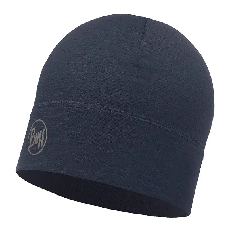 Czapka Wełniana Merino Lightweight Buff Dark Navy Nowy