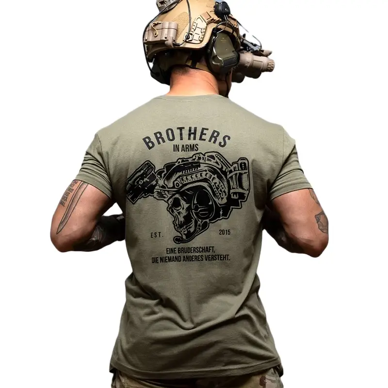 Zamów dziś T-Shirt Team Brothers In Arms Olive
