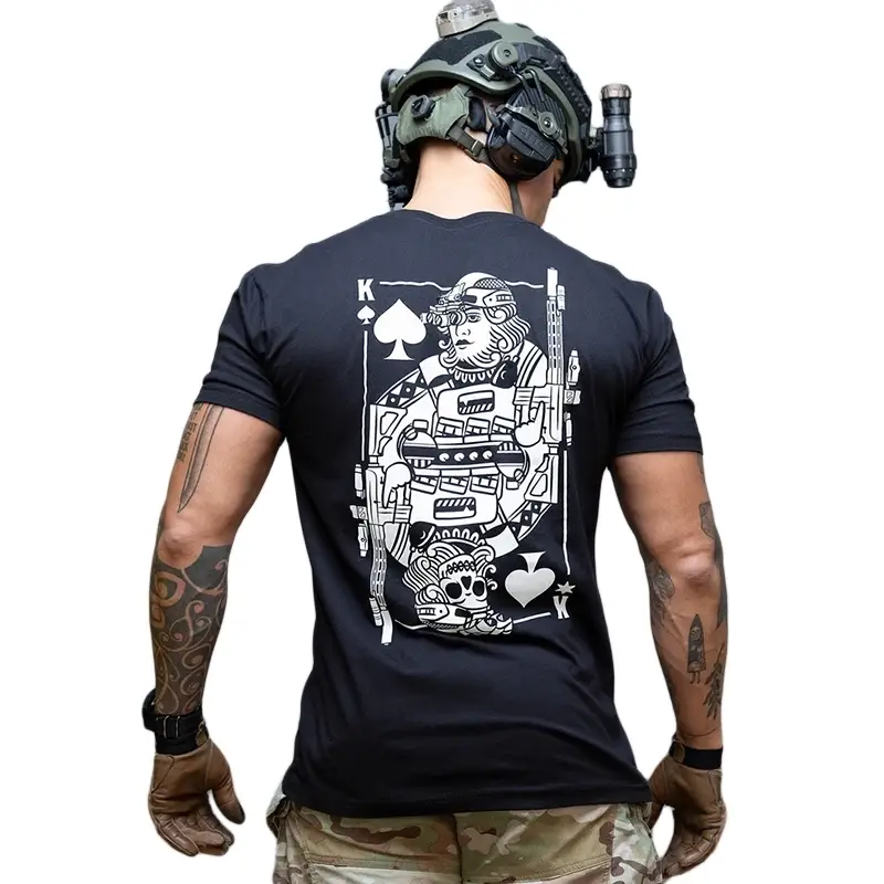 Kup online T-Shirt King of Spades Brothers In Arms Black