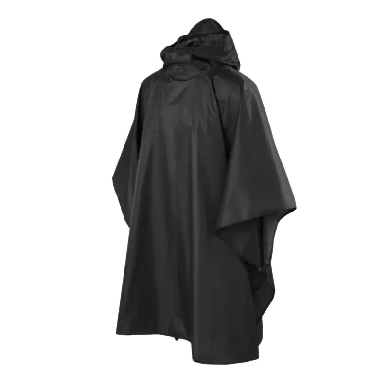Tylko do końca tygodnia Peleryna Przeciwdeszczowa Lightweight Poncho Helikon-Tex Czarne (PO-LHW-PO-01)