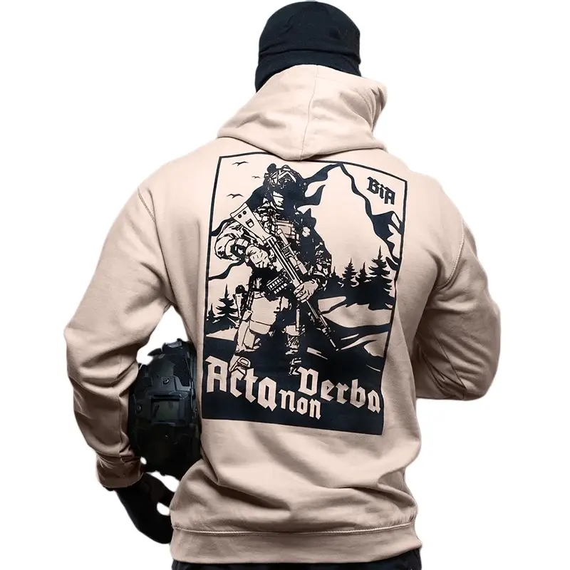 Bluza Hoodie Acta Non Verba Brothers In Arms Sand Niska cena
