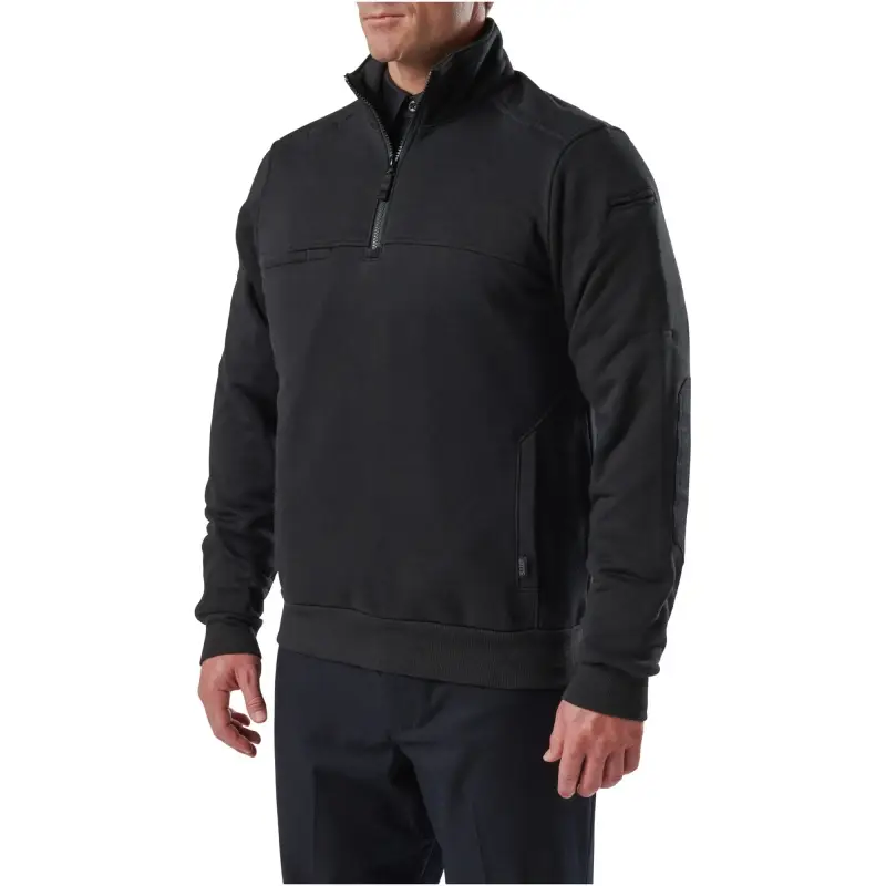 Ostatnie sztuki Bluza Job Shirt 1/4 Zip 2.0 5.11 Czarna (72534ABR)